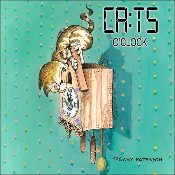 Cats O'Clock Cat Magnet