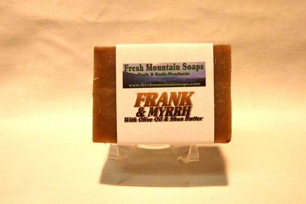 Frankincense & Myrrh Soap Bar  Seasonal Organic Shea Butter Soap – Adiva  Naturals