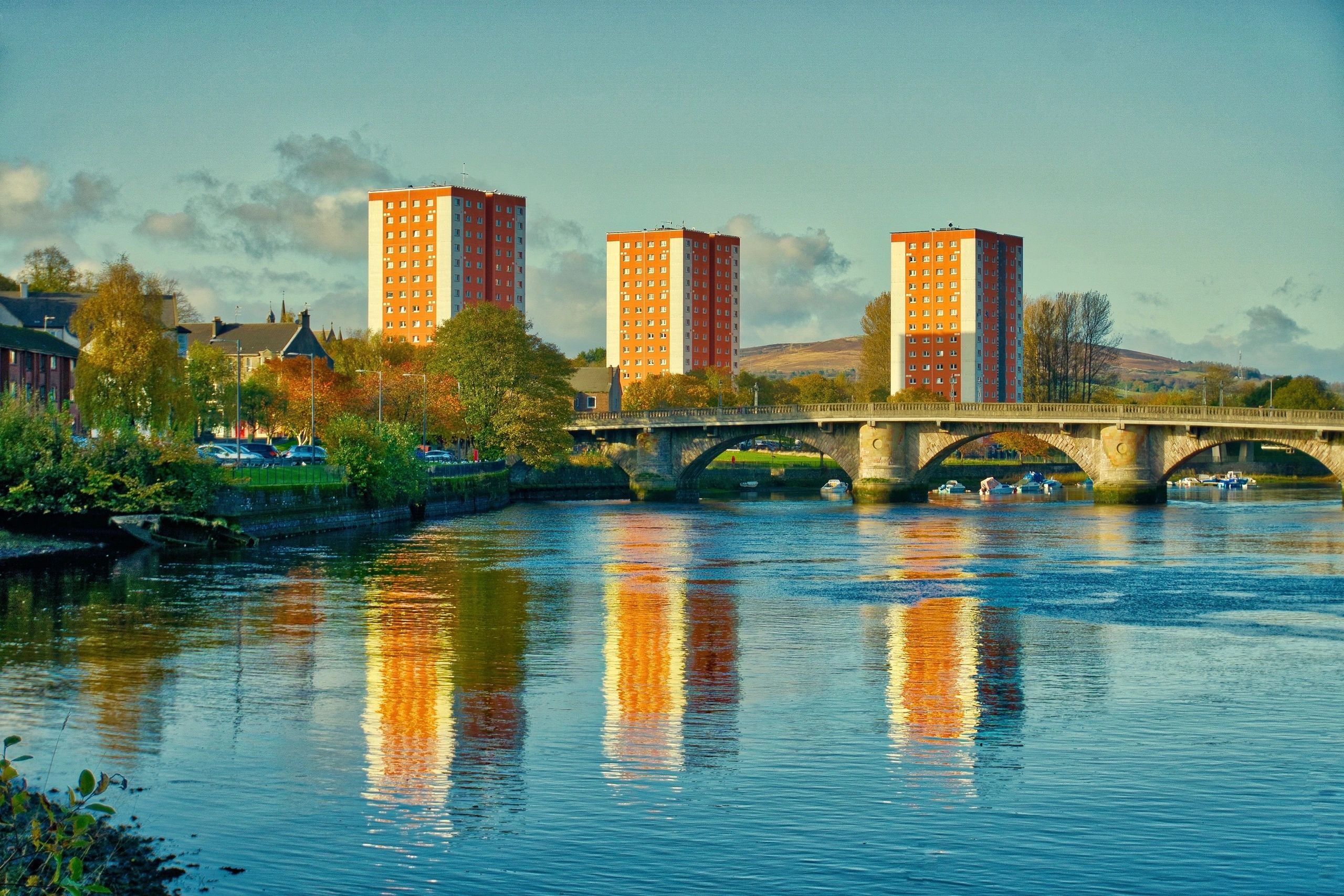Dumbarton, West Bridgend, Levengrove Park, Dumbarton Bridge