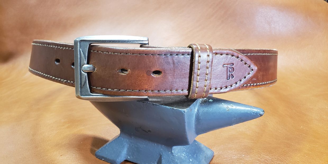 Handmade Ranger Belt – K&H Leatherworks