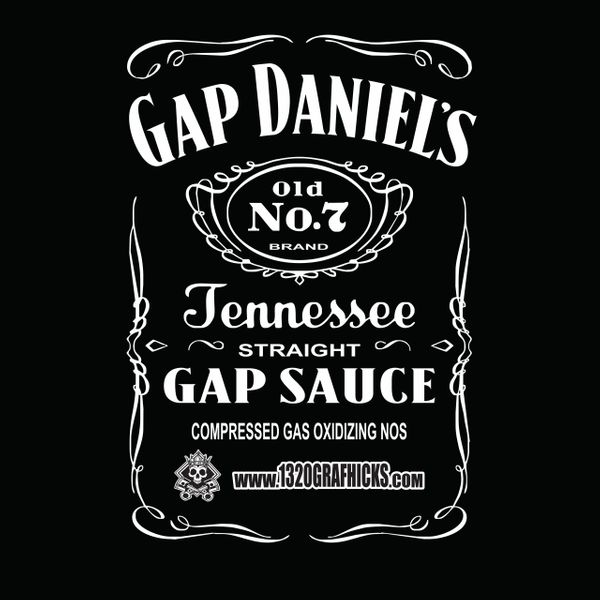 GAP DANIELS Nitrous Bottle Swag