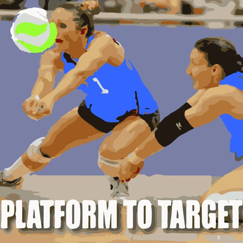 Tips to improve your volleyball defense 3 Platform to Target