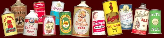 Vintage Beer Cans such as these are highly valuable.
Contact Jeff Lebo https://cansmartbeercans.com