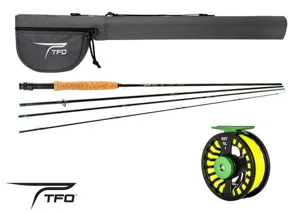 TFO NXT Discover fly fishing outfit
