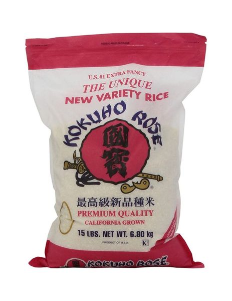 Kokuho Rose Rice, 15 Pounds