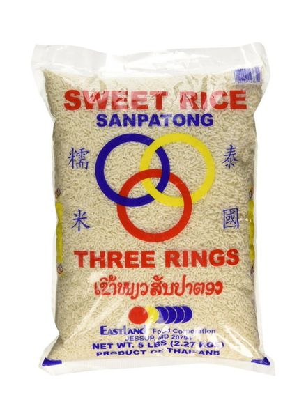 Three Rings, Sanpatong Sweet Rice, 5 lbs