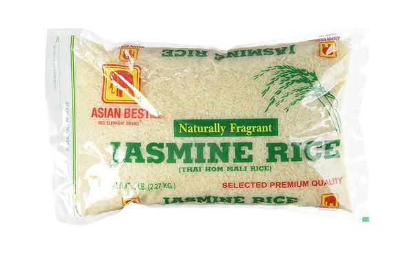 Asian Best, Jasmine Rice, 5 Lbs