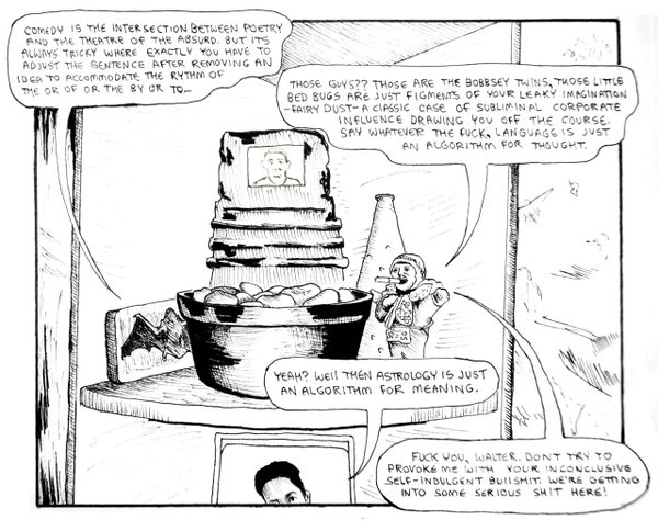 art, book arts, Anya levy, monotheism, comics, comic, mythology, fungal civilization, mycelia