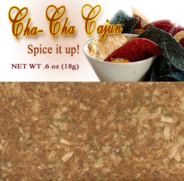 Cha Cha Cajun Dip Mix Seasoning Blend Spices Size Large pkg 36g