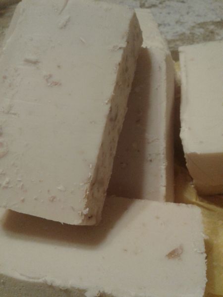 Peppermint Oatmeal handmade soap