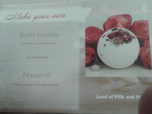 Make your own bath bomb kit