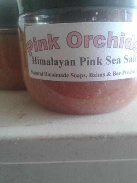Pink orchid Himalyan Sea Salt scrub