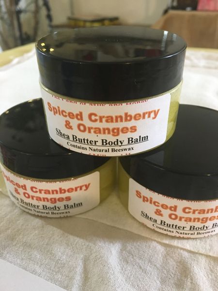 Spiced cranberry hand and body balm