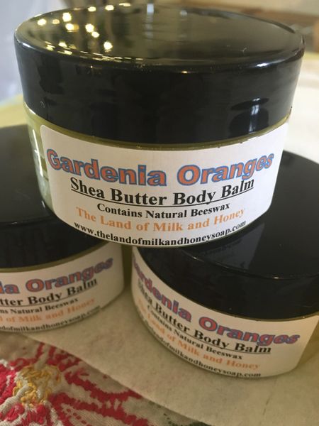 Gardenia oranges shea butter hand and body balm