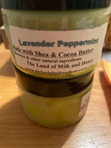 Lavender peppermint body balm