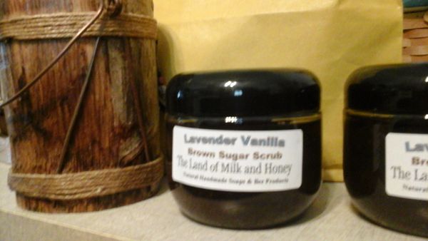 Lavender Vanilla Brown Sugar Scrub