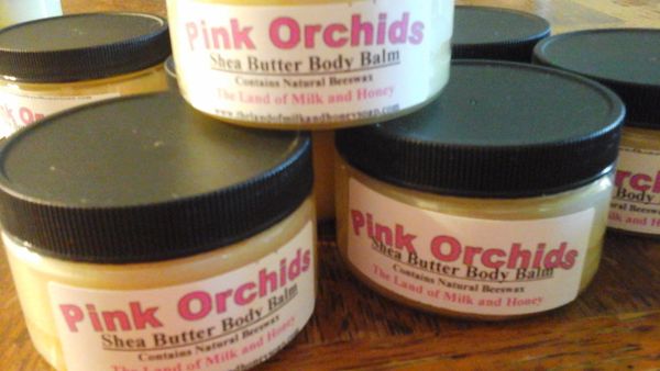 Pink Orchid hand and body balm