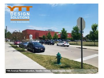 YTT Design Solutions 11th Avenue Roadway Reconstruction, Cedar Rapids, Iowa