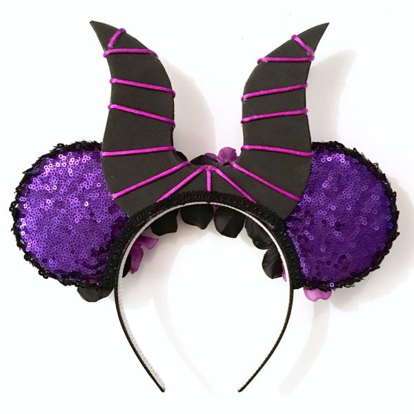 Maleficent inspired Magic Mouse Ears | Magic Mouse Ears