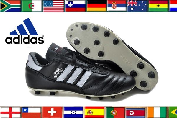 Black Original Adidas Copa Mundial Leather FG West Germany CleatsSoccer Boots Black Original Adidas Copa Mundial Leather FG West Germany CleatsSoccer Boots