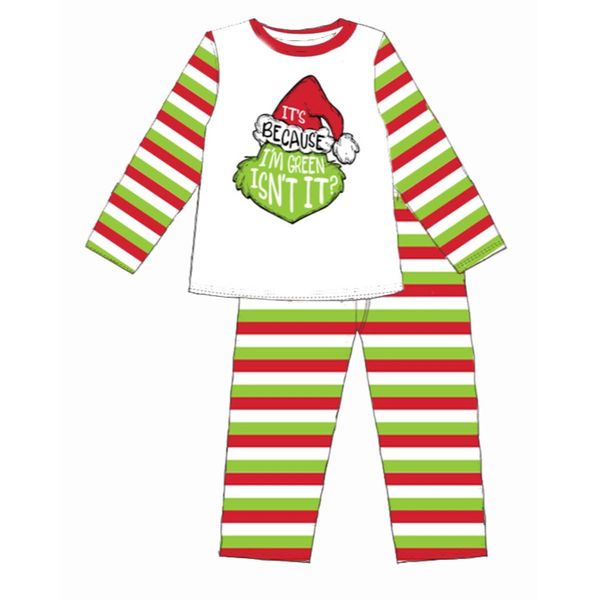 Grinch PJ's - It's Because I'm Green Isn't It | Girls Just Wanna Have ...