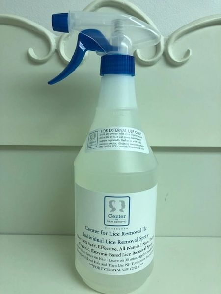 CLR * Head Lice Removal Treatment Spray - 100% SAFE, Non Toxic, Pesticide  Free. (Size: 22