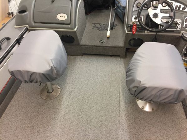 Boat Seat Cover for Lund, Ranger, Crestliner, Tracker and most other inland fishing  boats.