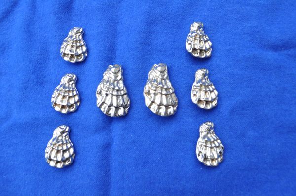 MAY RIVER OYSTER SHELL BLAZER BUTTONS