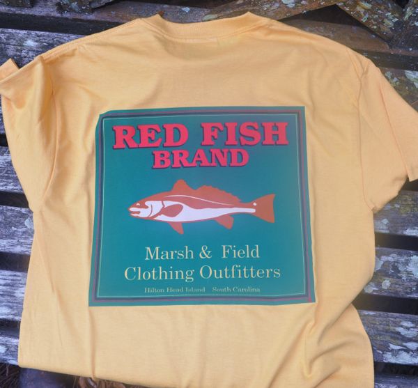  Fishing Heartbeat Ltd. Edition Red Fish T-Shirt : Clothing,  Shoes & Jewelry