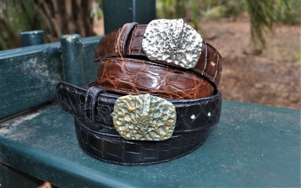 LOW COUNTRY ALLIGATOR SCUTE BUCKLE