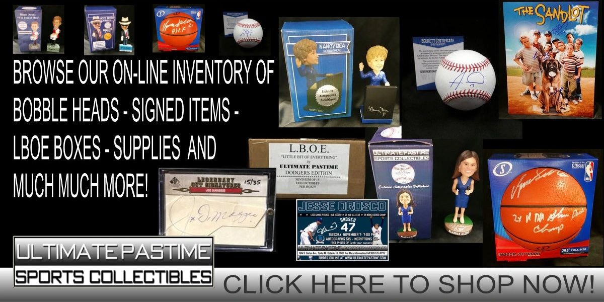 Exclusive Bobble Heads  Ultimate Pastime Sports Collectibles