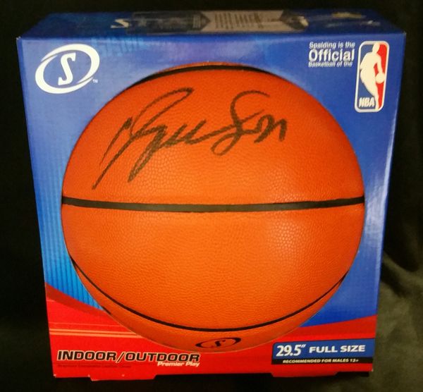 Dominique Wilkins Autographed Basketball w/ Beckett C.O.A.