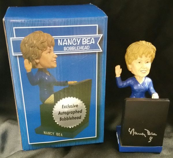 Nancy Bea - Ultimate Pastime Exclusive Autographed Bobble Head