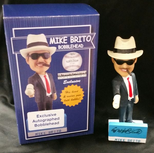 Mike Brito - Ultimate Pastime Exclusive Autographed Bobble Head