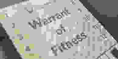 A New Zealand Warrant of Fitness sticker.