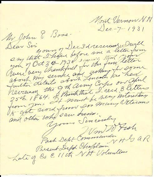 Ex-Andersonville POW, Wounded, Responds to Lincoln Author