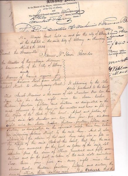 Early Albany, NY, Settlers: "Irish Greens," War of 1812 Captain: Wonderful Archive