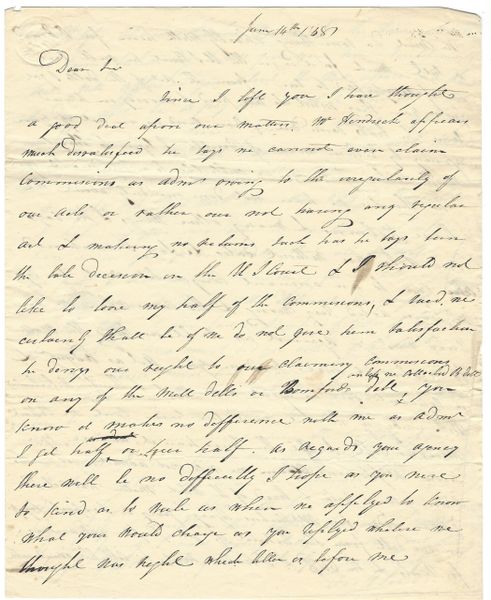 1838 Naval Pursuer Appeals To Martin Van Buren Appointee For Pay; Fears Lawsuit
