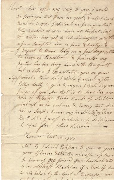 Adams, Franklin, Jay Sought Release of Massachusetts Merchant Held Prisoner In Spanish Inquisition