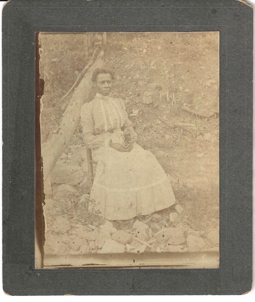 African American Woman Poses For Photograph