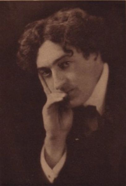 Wonderful Soft Photogravure Of Richard Le Gallienne, Intimate Friend Of Oscar Wilde