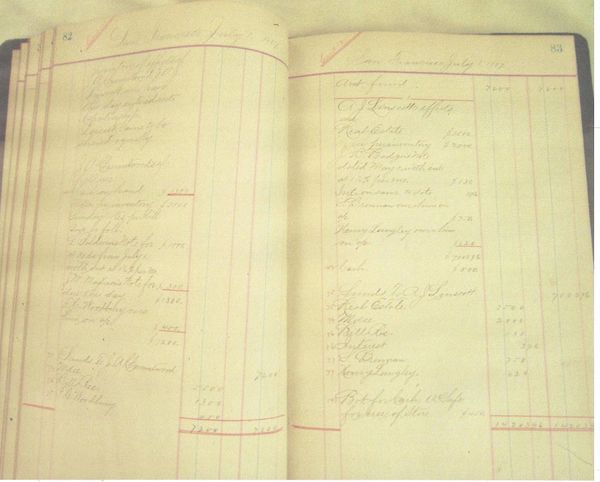 Merchant Ledger Journal Includes Sales Of Military Uniforms, Coats For Officers, Privates