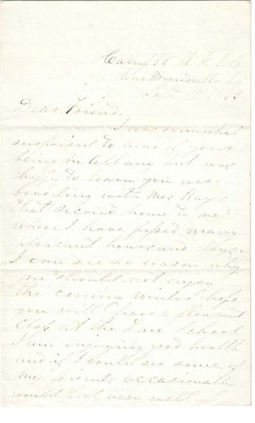 NY Vols Soldier Writes Of Morris Island, Capturing Five Gunboats, Officer Punishment