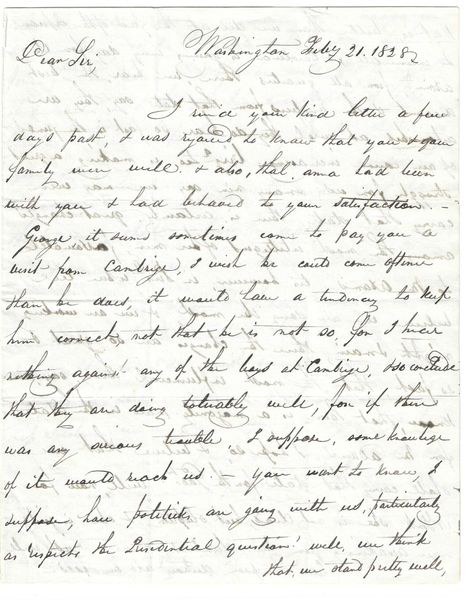 Jacksonian Democracy Rises In 1828 Election; John Quincy Adams Loses