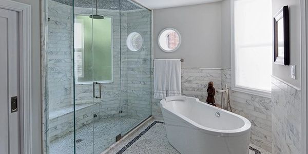Frameless Steam Unit Glass Shower Door