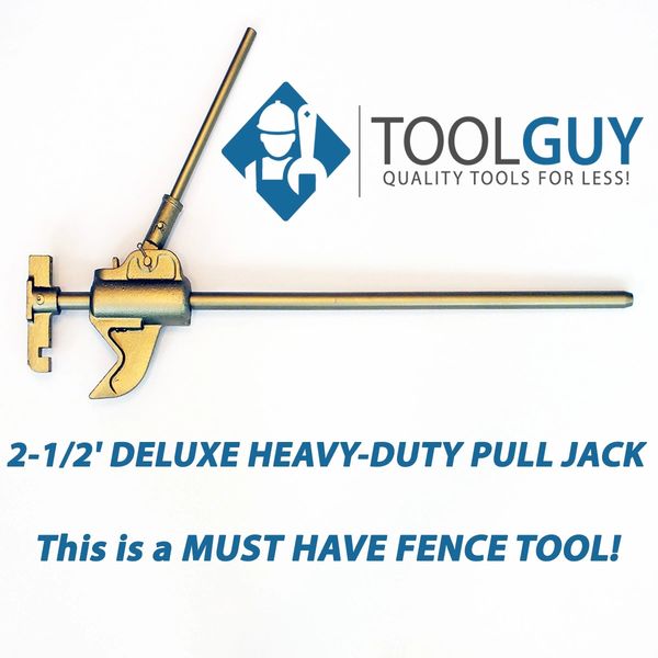 Deluxe HeavyDuty Pull Jack A 3 way Fence Tool