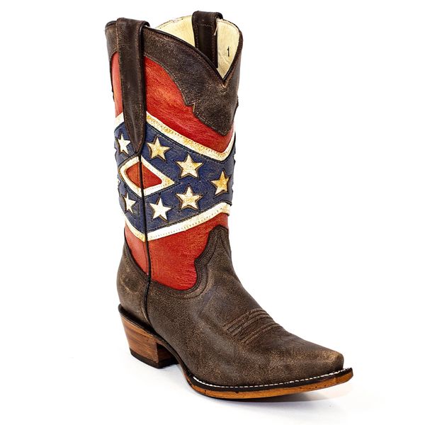 Women's flag store cowboy boots