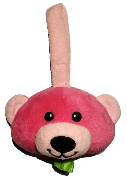 lilBagie Plush Pink-a-Boo Bear Bag Dispenser Set to aid in the disposal of soiled diapers