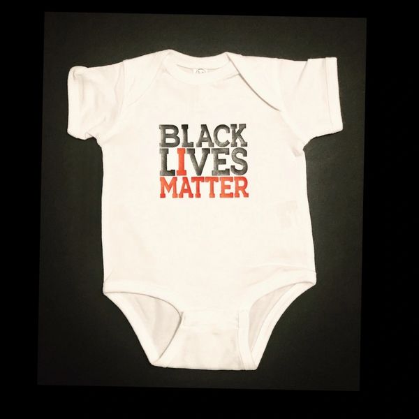 Infant Black Lives Matter Vinyl Imprint Bodysuit/Onesie