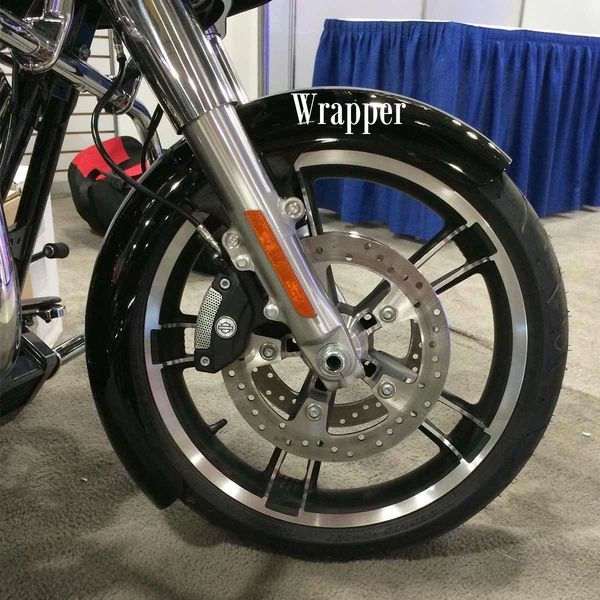 Klock Werks Wrapper Front Fender Fit Kit For H D 14 21 Touring Models Starting At The Fairing Xchange